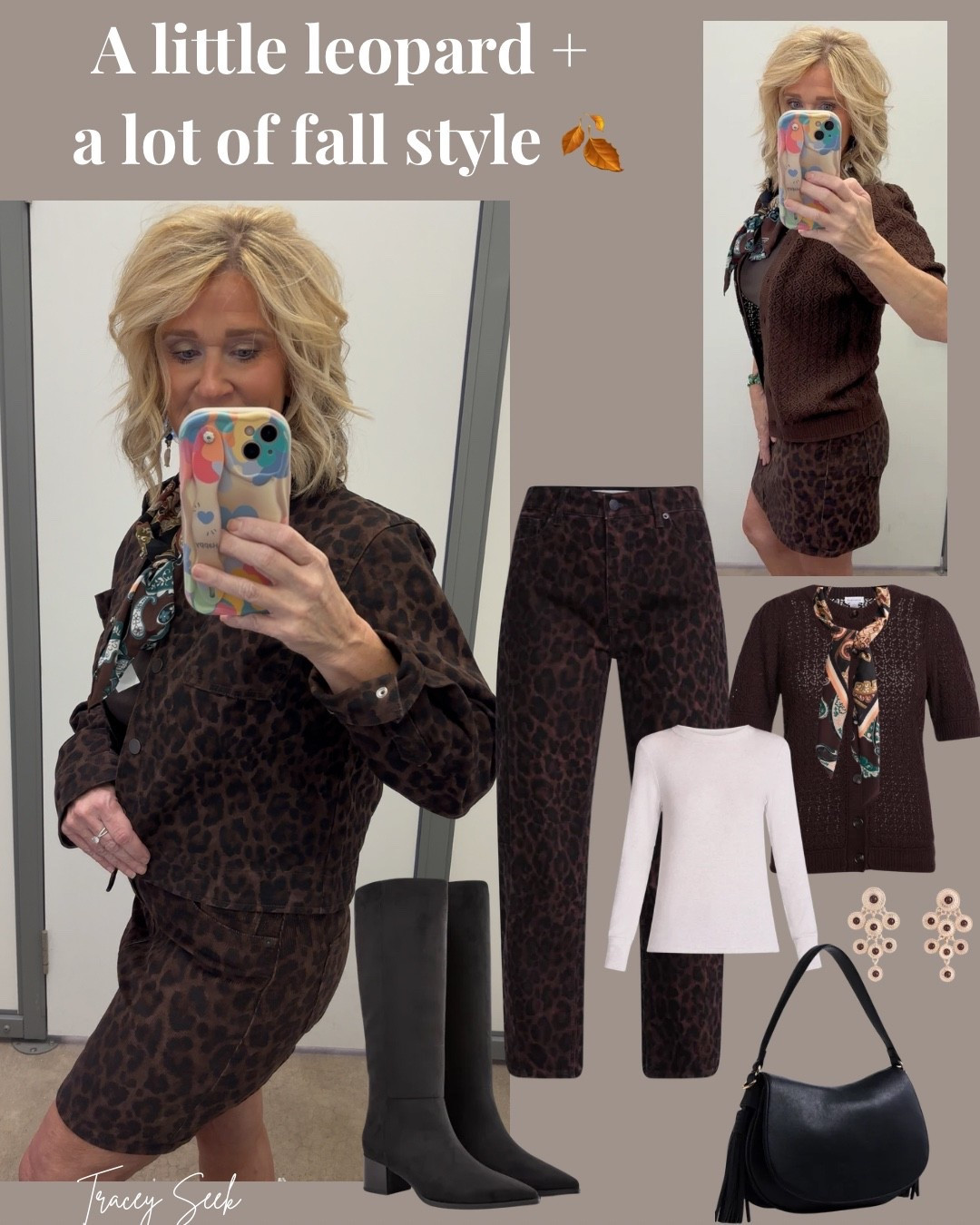 The new Scenario collection at Walmart is bringing the fall style! 🐆🍂 I’m loving these leopard pieces mixed with classic layers and accessories. 

Follow me for more elevated affordable fashion! 🤩

#ScenarioWalmart #WalmartFashion #FallStyle #LeopardPrint #WalmartFinds

#LTKU #LTKOver40 #LTKWorkwear