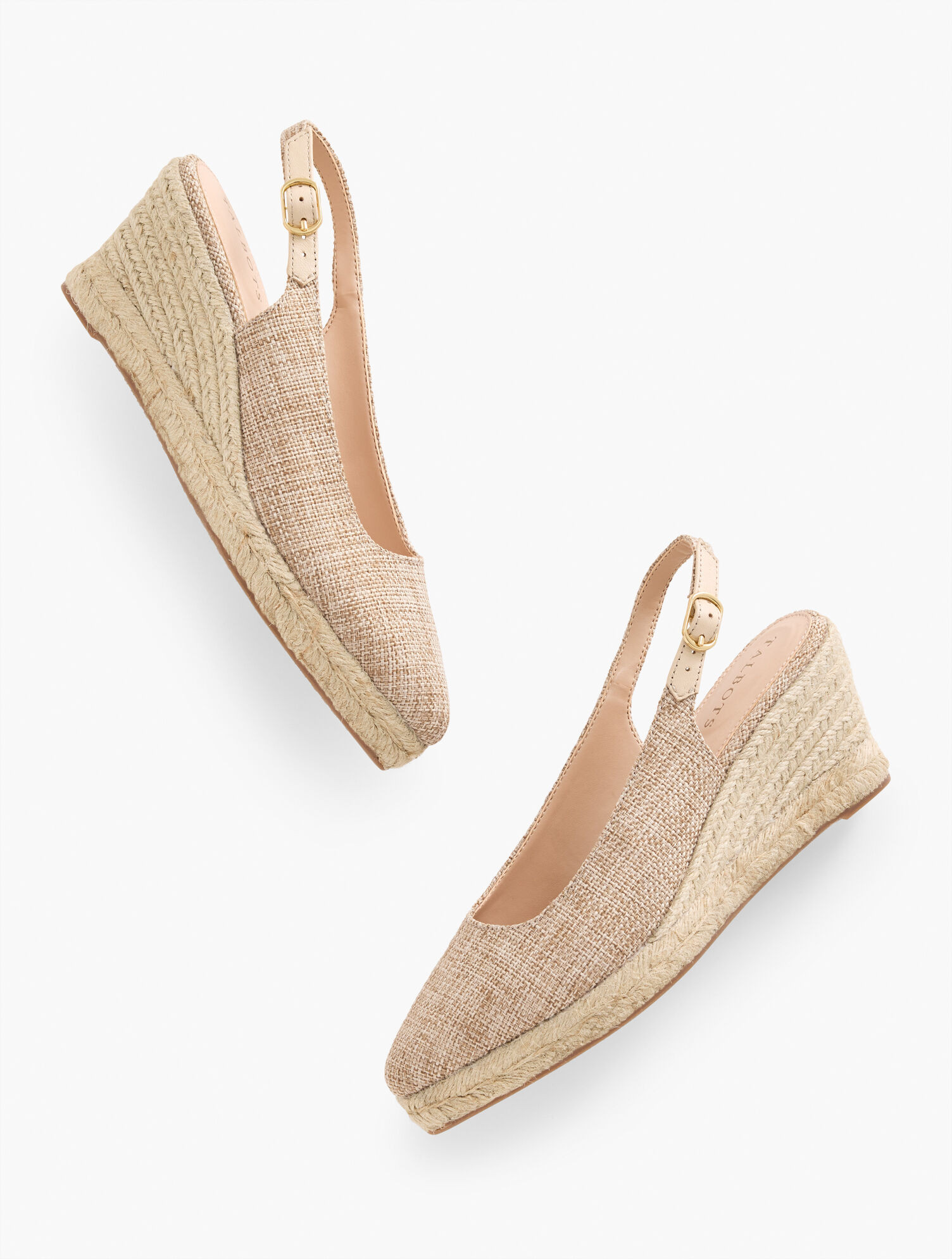 Vivi Slingback Espadrille Wedges | Talbots