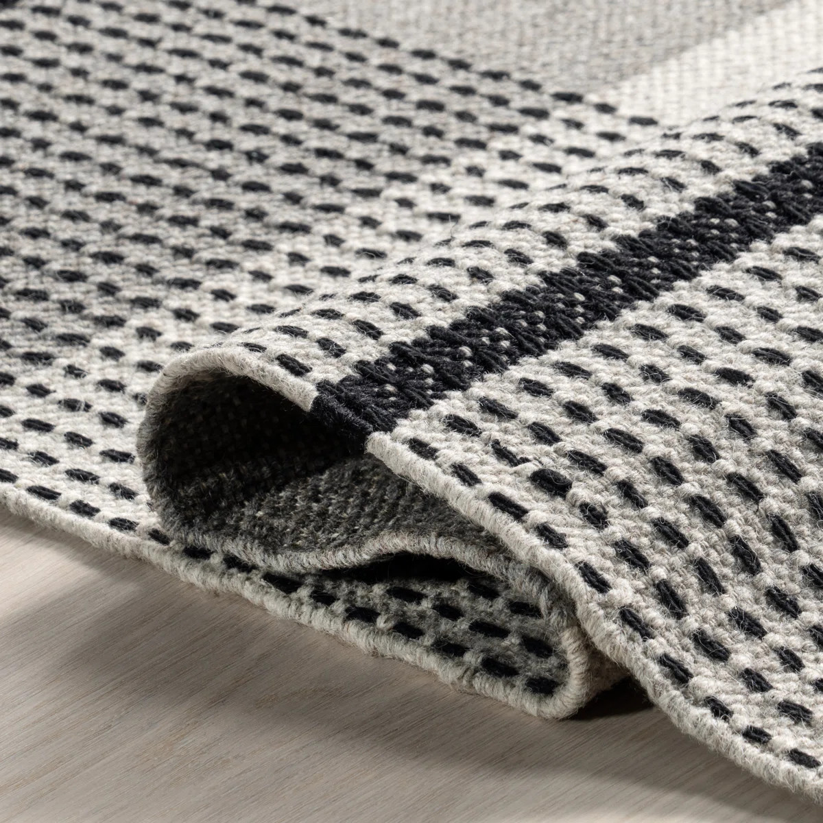 Hurley Plaid Wool Area Rug | Wayfair North America