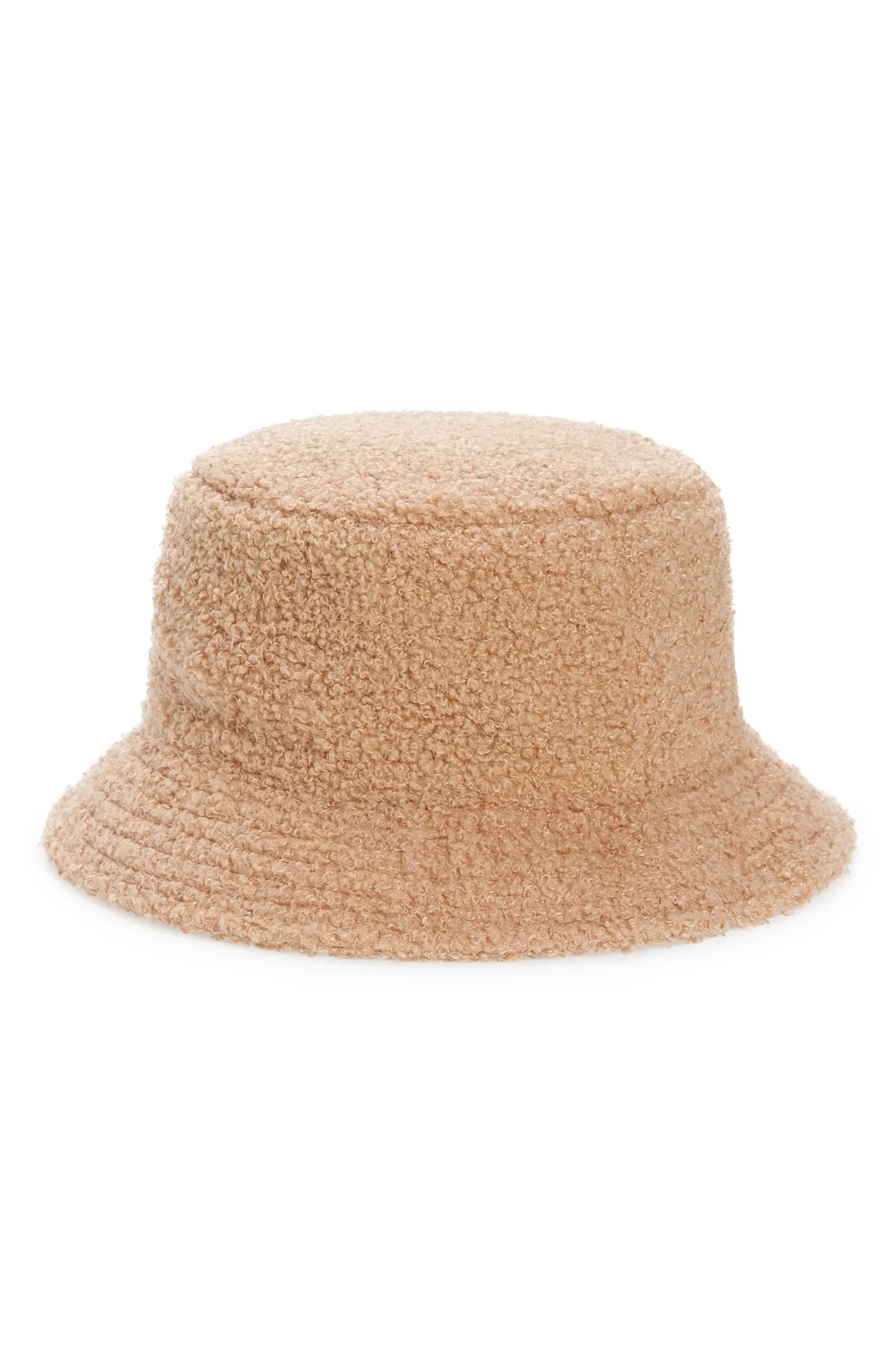 Open Edit Teddy Fleece Bucket Hat | Nordstrom | Nordstrom