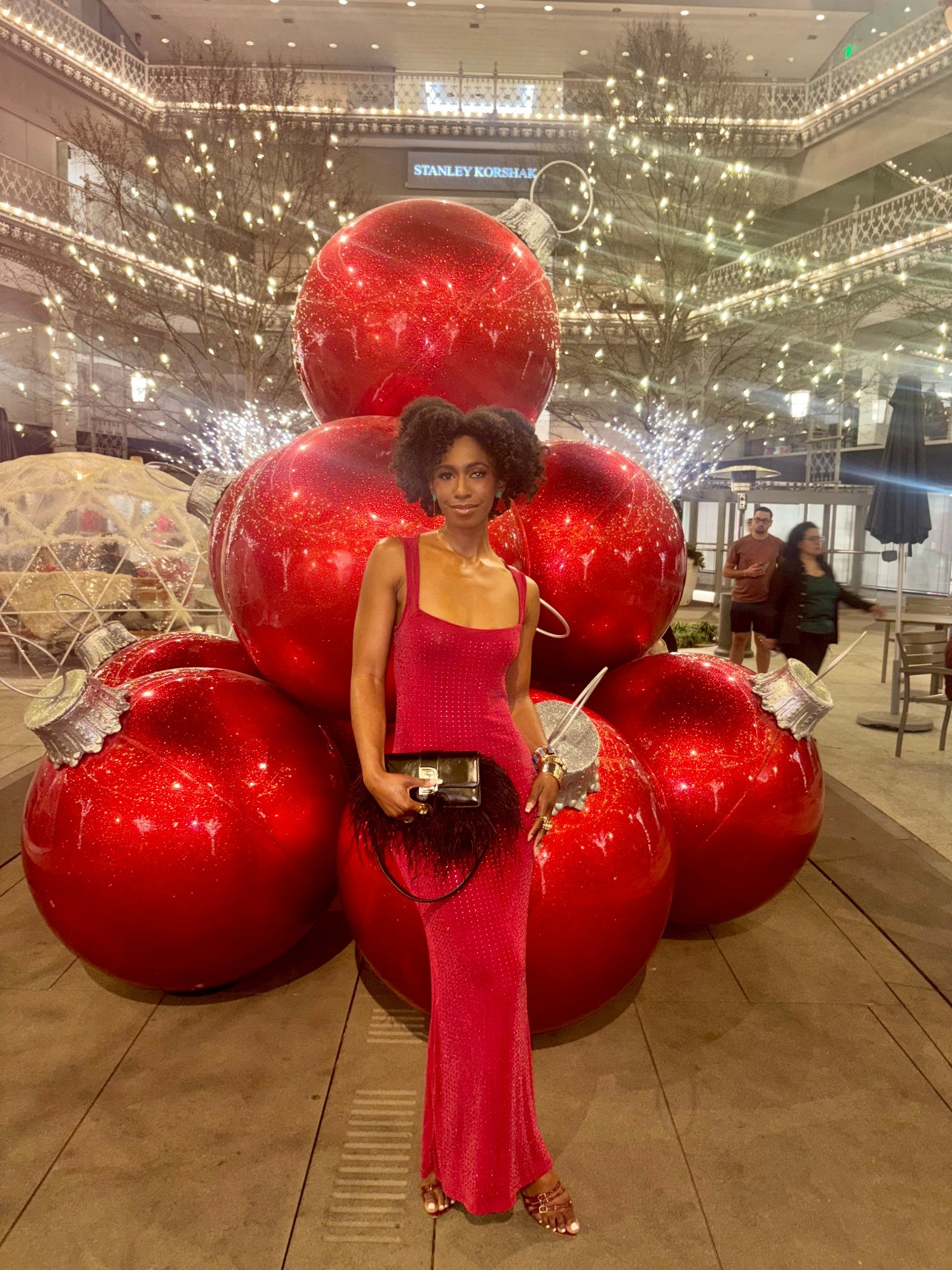 Last holiday event of the season in a borrowed dress. Couldn’t be bothered buying something new lol  

Bag: Brandon Blackwood Nia

#LTKHoliday #LTKootd #LTKFindsUnder50