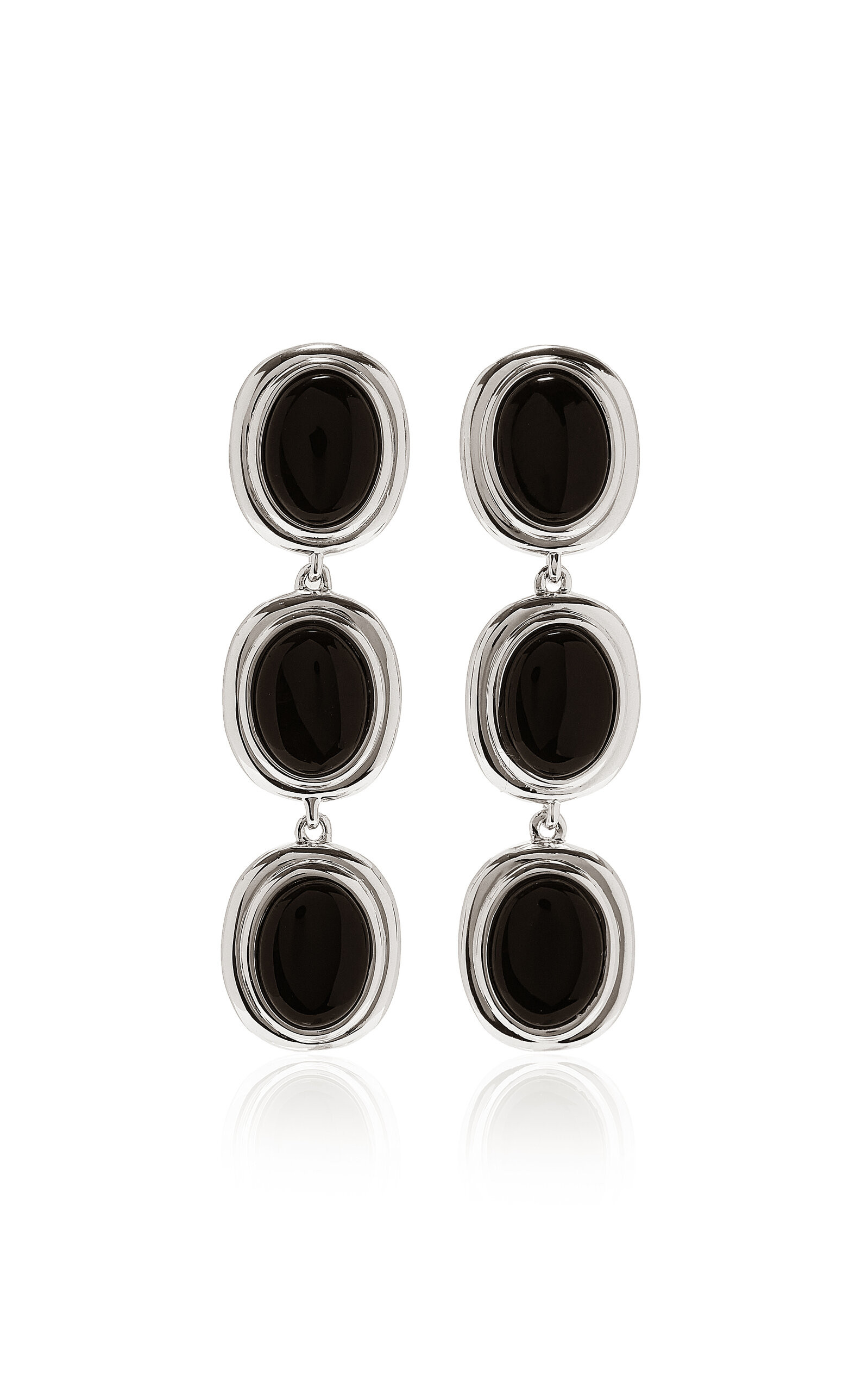 Exclusive Ada Sterling Silver Onyx Earrings | Moda Operandi (Global)