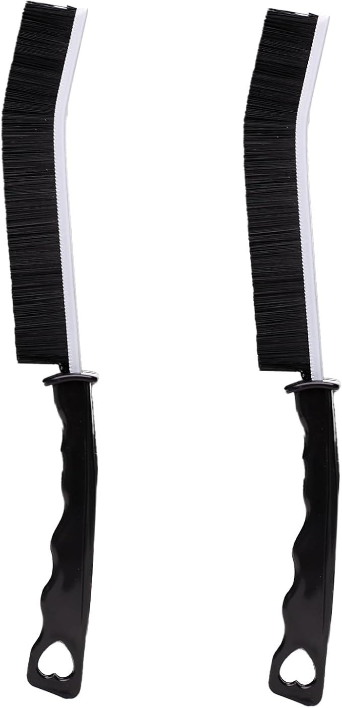 2 Pcs Crevice Cleaning Brush Hard Bristle Gap Brush Multifunctional for Bathroom Household Kitche... | Amazon (US)