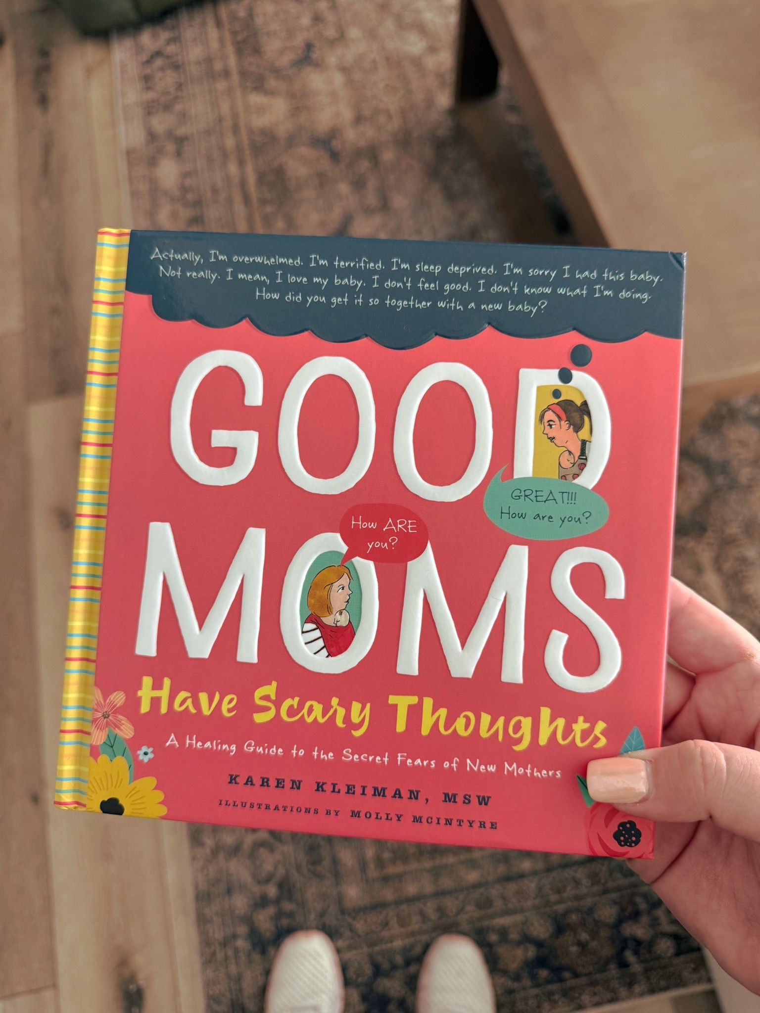For new moms struggling with Postpartum anxiety/ depression just know that you are not alone and what you are feeling is normal. This book is so healing 💓

#LTKBaby #LTKKids #LTKFamily