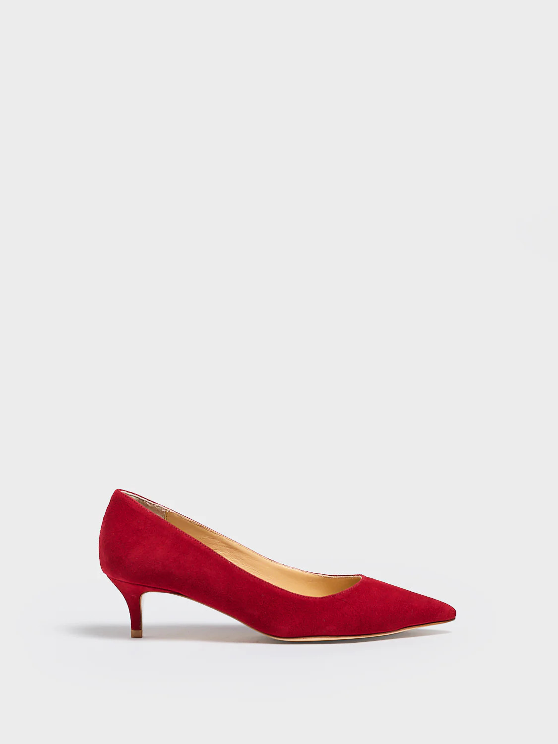 Classic Pump 45 | Red Suede Pump | Marion Parke | Marion Parke