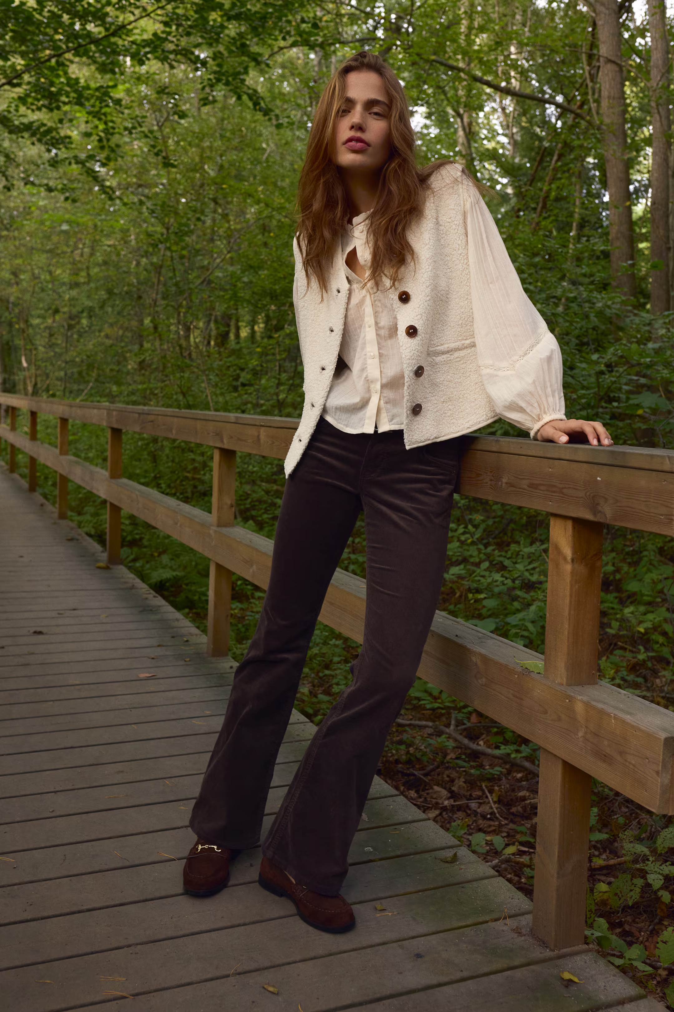 Flared Corduroy Pants | H&M (US + CA)