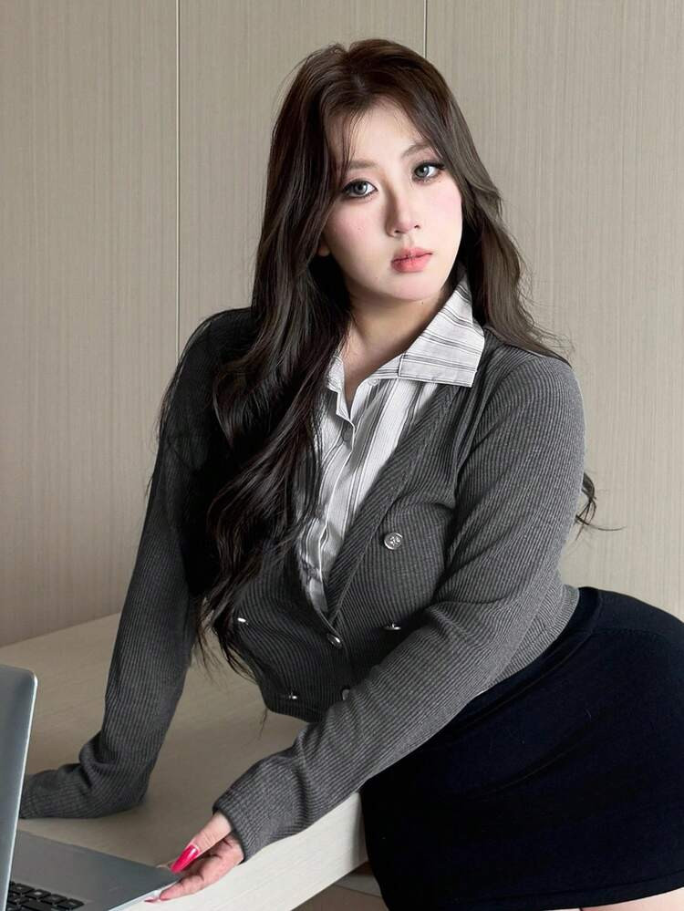 Two In One Top  | SHEIN