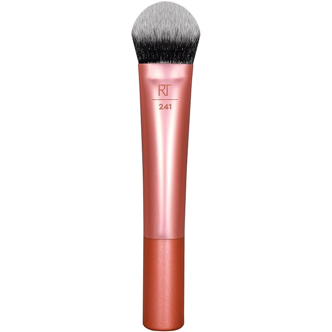 Real Techniques Seamless Complexion Makeup Brush, For Foundation, Primer, & Moisturizer, Multipur... | Amazon (US)