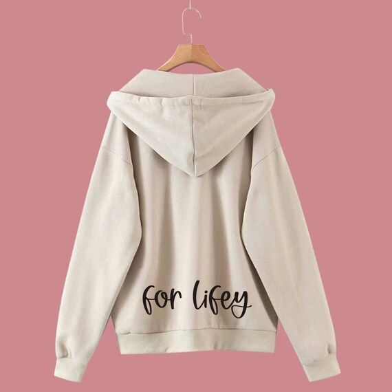 Wifey for Lifey Zip up Hoodie Wedding Bride | Etsy | Etsy (US)