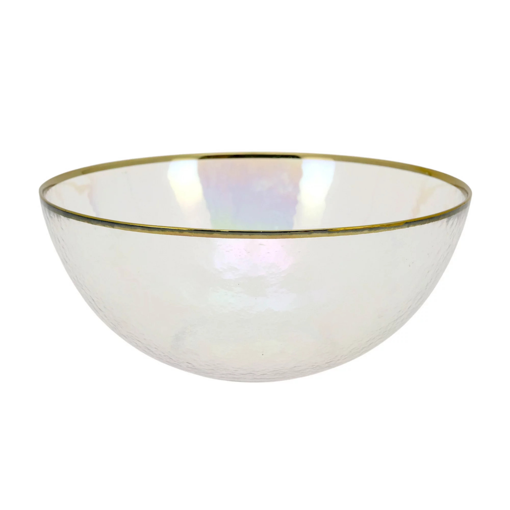 St. Nicholas Square Iridized Glass Serve Bowl | Kohl's