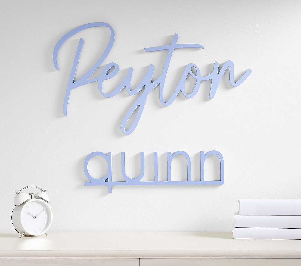 Personalized Peyton & Quinn Names | Pottery Barn Kids