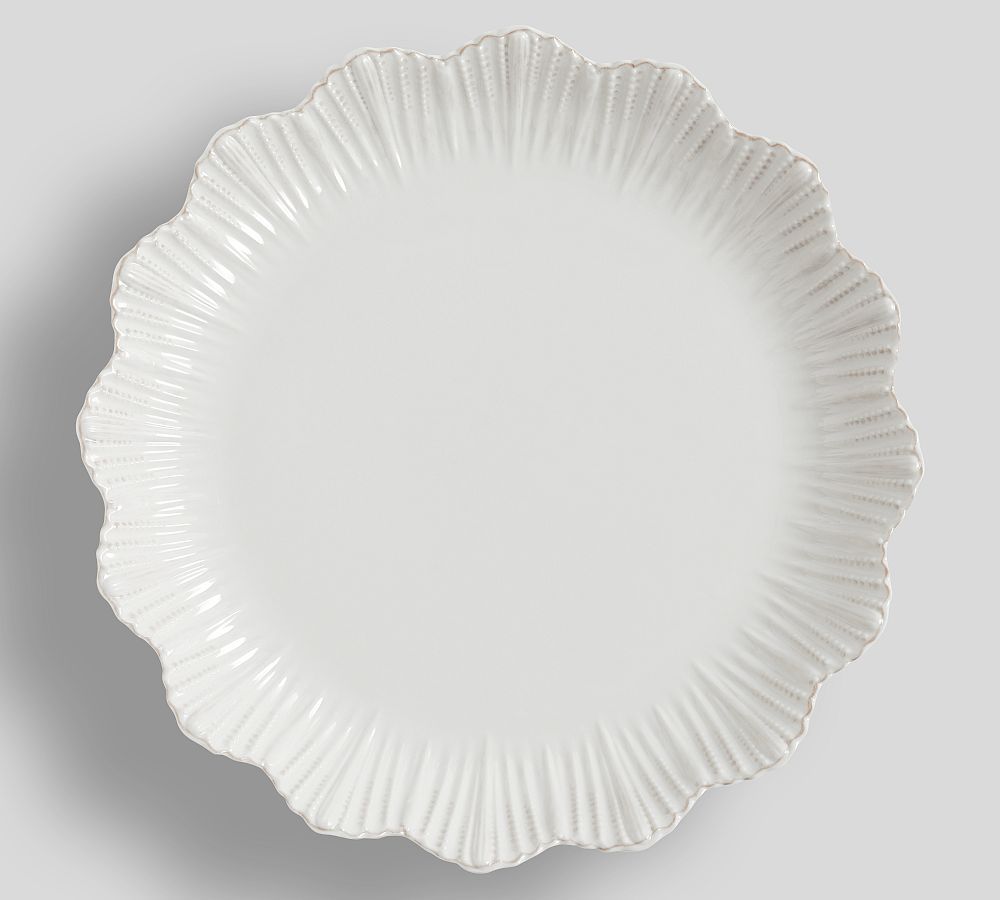 Monique Lhuillier Claudia Outdoor Melamine Dinner Plates - Set of 4 | Pottery Barn (US)