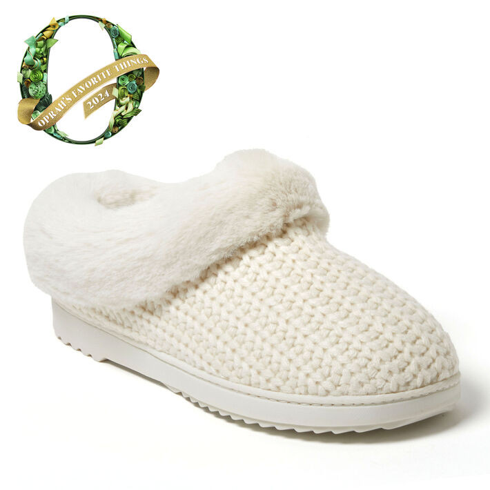 Women's Hannah Festive Knit Clog | Dearfoams