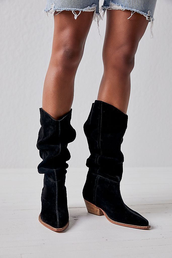 Anouk Quilted Leather Boots | Free People (Global - UK&FR Excluded)