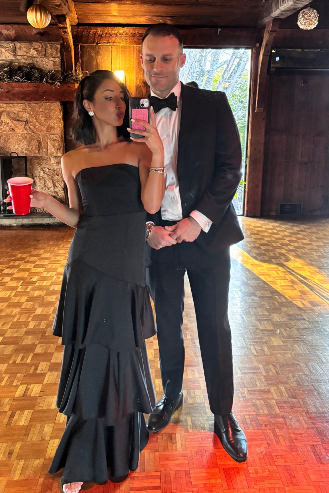 The perfect black tie dress is on sale for under $100! So flattering and comfortable #lulus #luluswedding #weddingguest #blacktiedress 

#LTKOver40 #LTKFindsUnder100 #LTKWedding