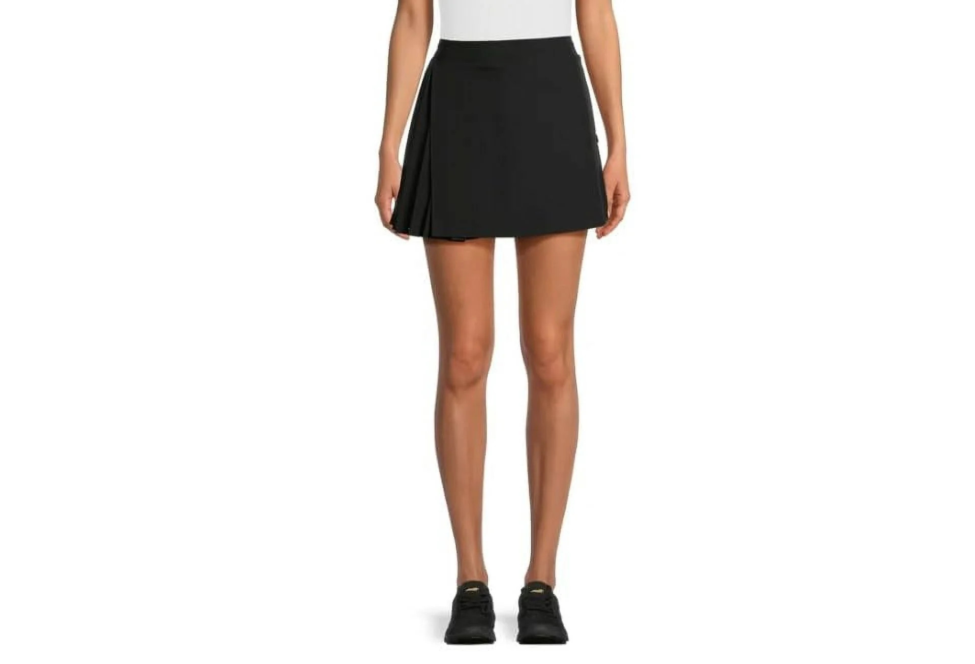 Women's Pleated Skort - Black, XX-Large | Walmart (US)
