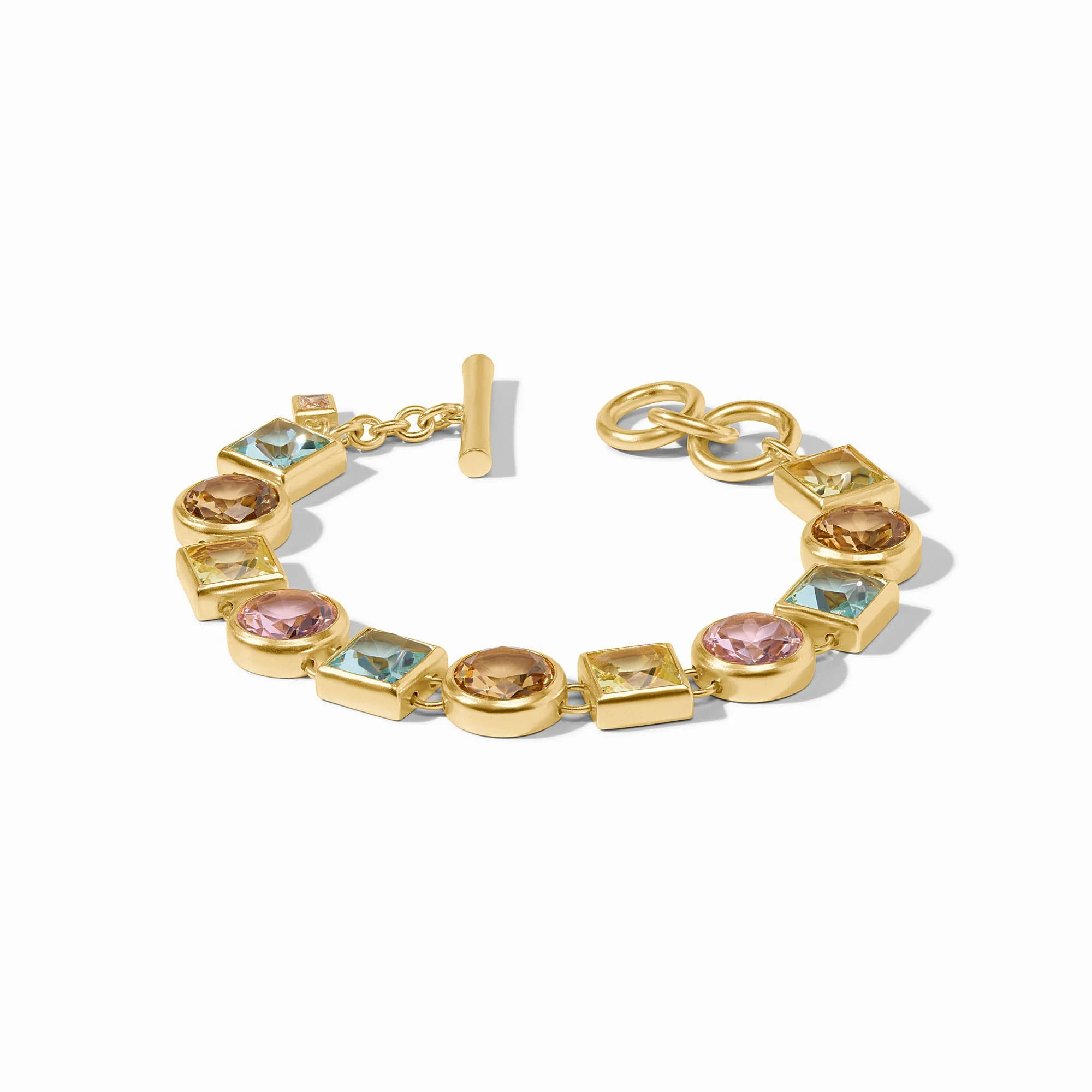 Jolie Tennis Bracelet - Multi Stone | Julie Vos