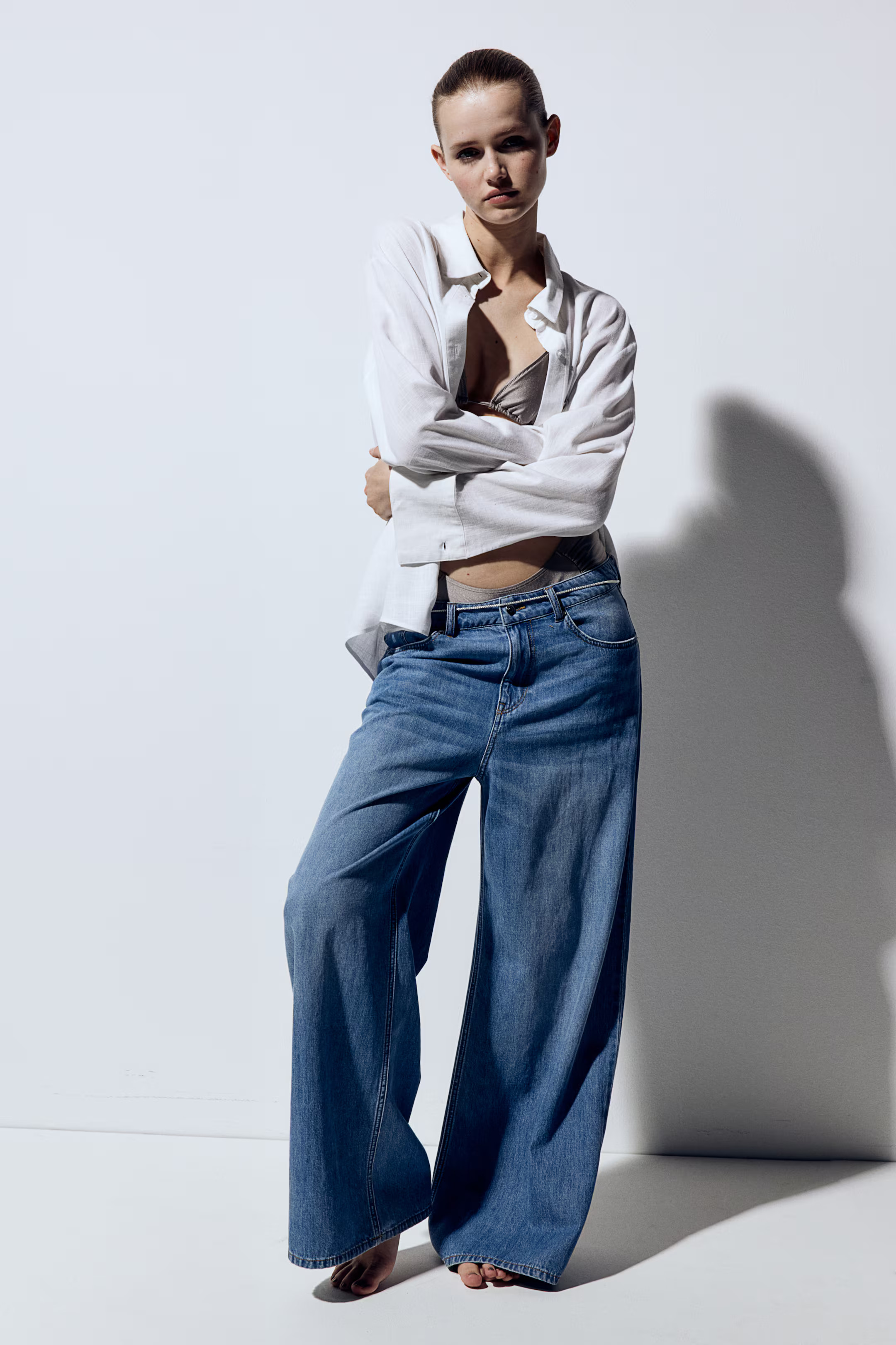 Baggy Wide Low Jeans | H&M (DE, AT, CH, NL, FI)