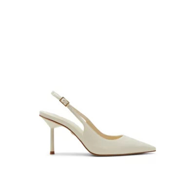 ALDO Women's Seralina Slingback Heeled Shoes, Beige, 7.5M | Belk