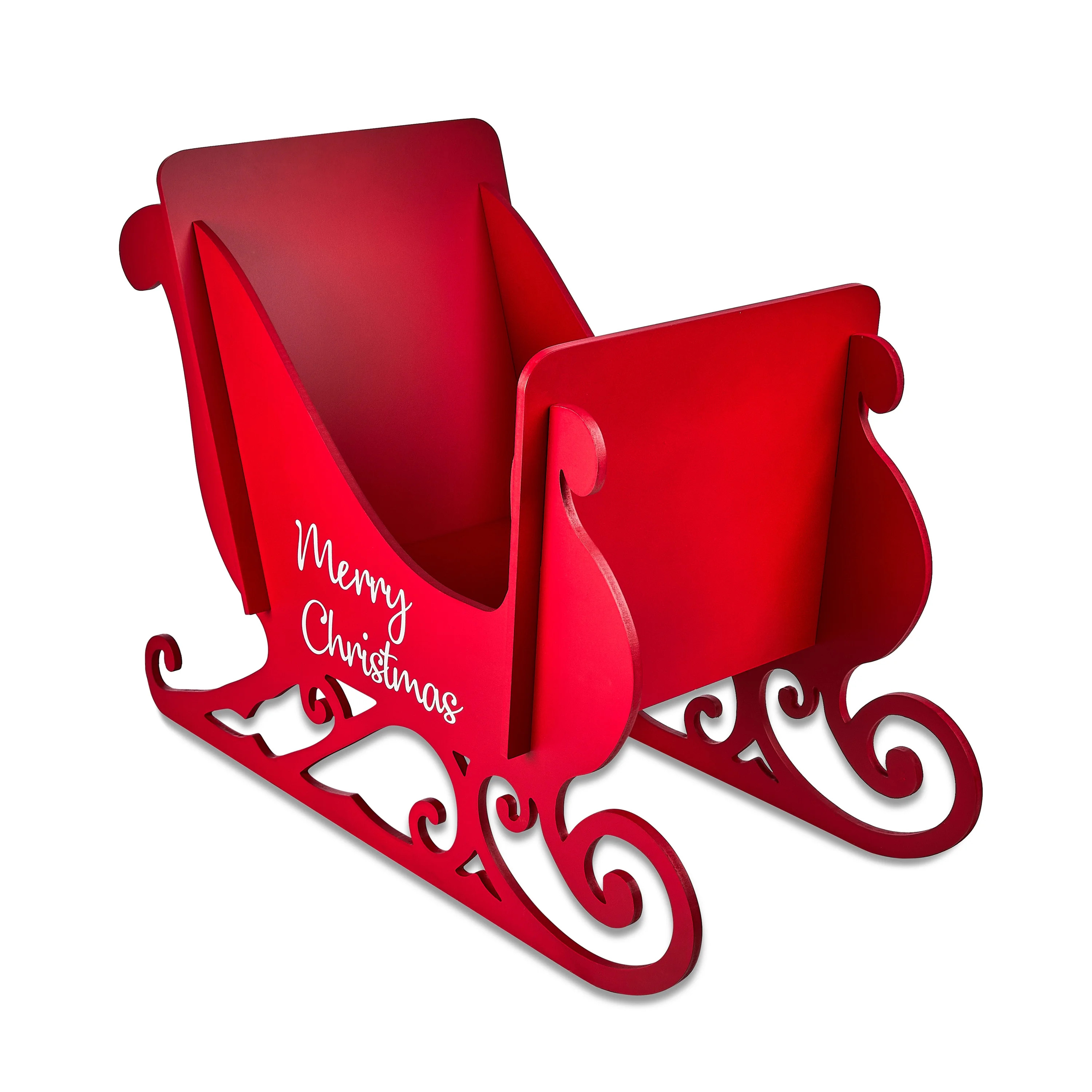 Wooden Slotted Sleigh | Walmart (US)