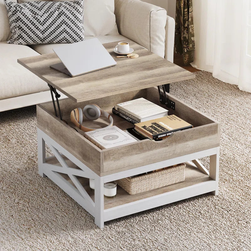 Arrington Lift Top Frame Coffee Table With Storage | Wayfair North America