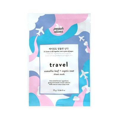 peach slices Travel Sheet Mask - 0.84 fl oz | Target