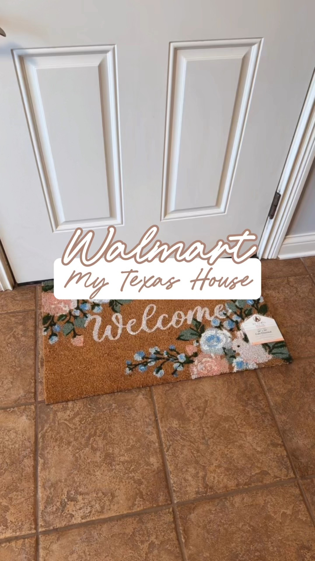 Walmart My Texas House Natural/Pink Bunny Floral Outdoor Coir Doormat, 30" x 48" / Peonies and Speckled Eggs Wreath, Multicolor, 22", by My Texas House / Easter home decor 

#LTKHome #LTKSeasonal #LTKmomlife