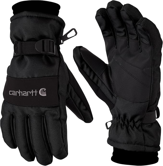 Carhartt Men's Waterproof Insulated Knit Cuff Glove | Amazon (US)