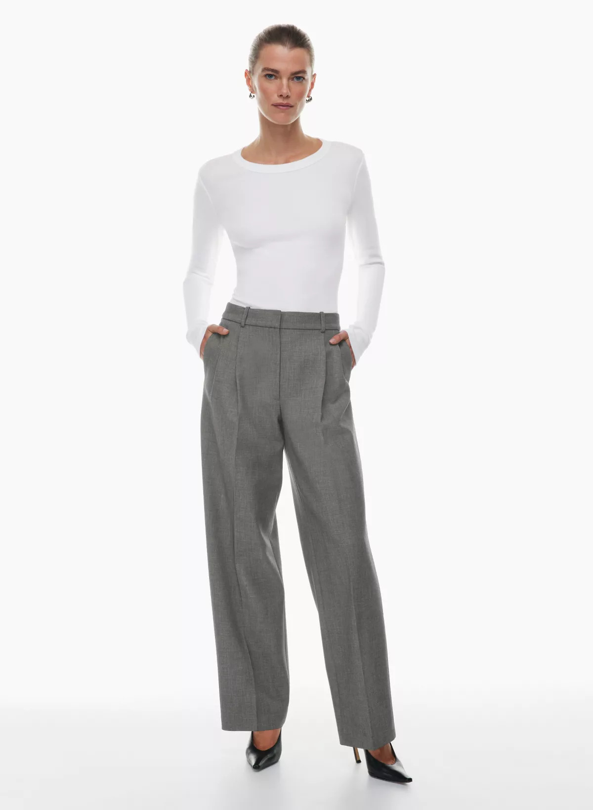 PLEATED PANT | Aritzia
