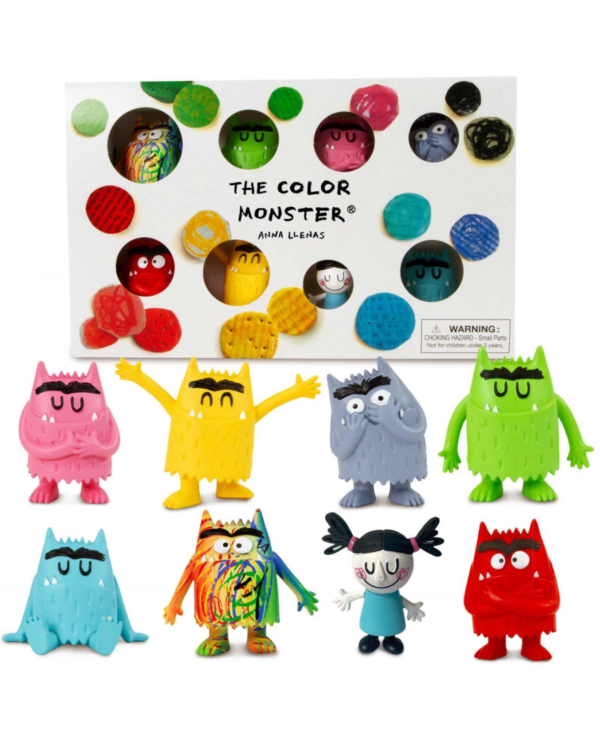 Color Monster Set 8 Figurines - Open Miscellaneous | Macy's