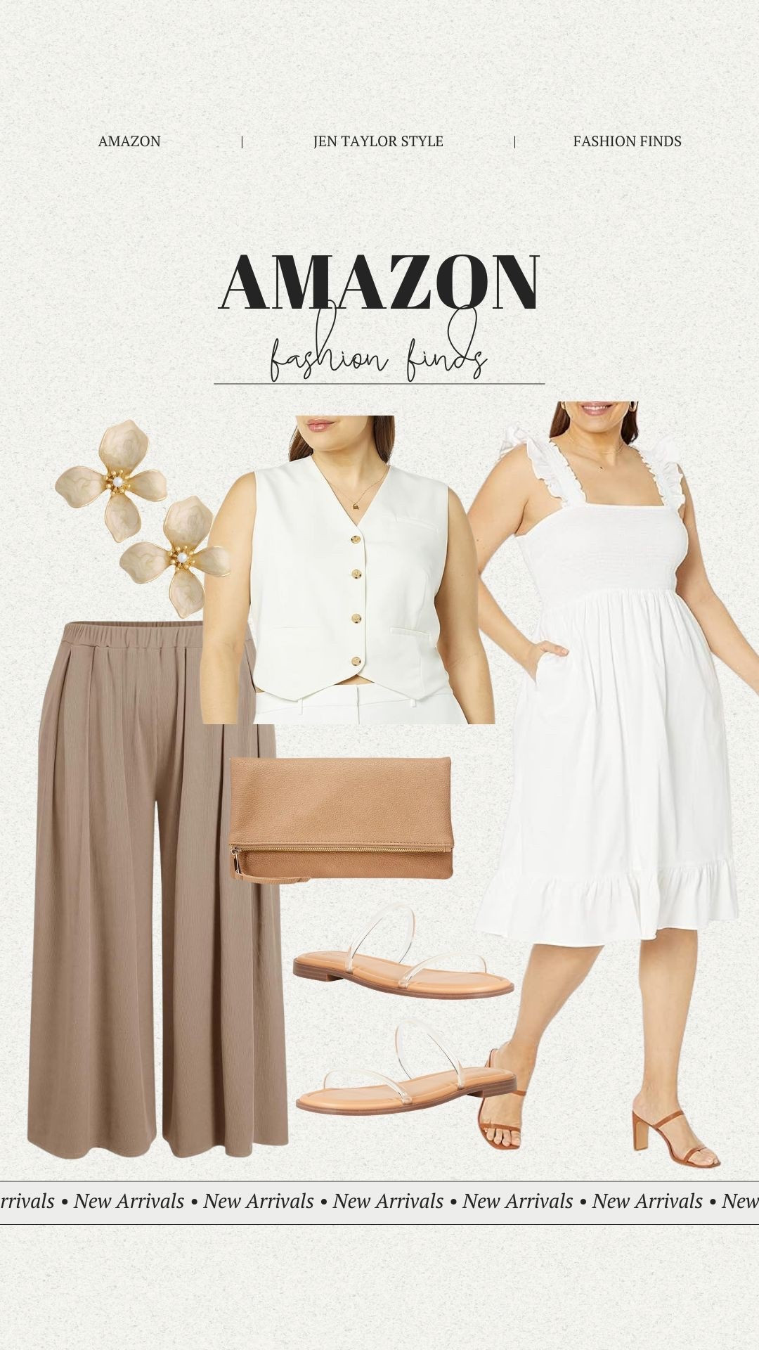 Amazon fashion finds. These wide leg pants and vest are great for a summer workwear look. 

#amazon #amazonfashion

#LTKPlusSize #LTKSeasonal #LTKWorkwear