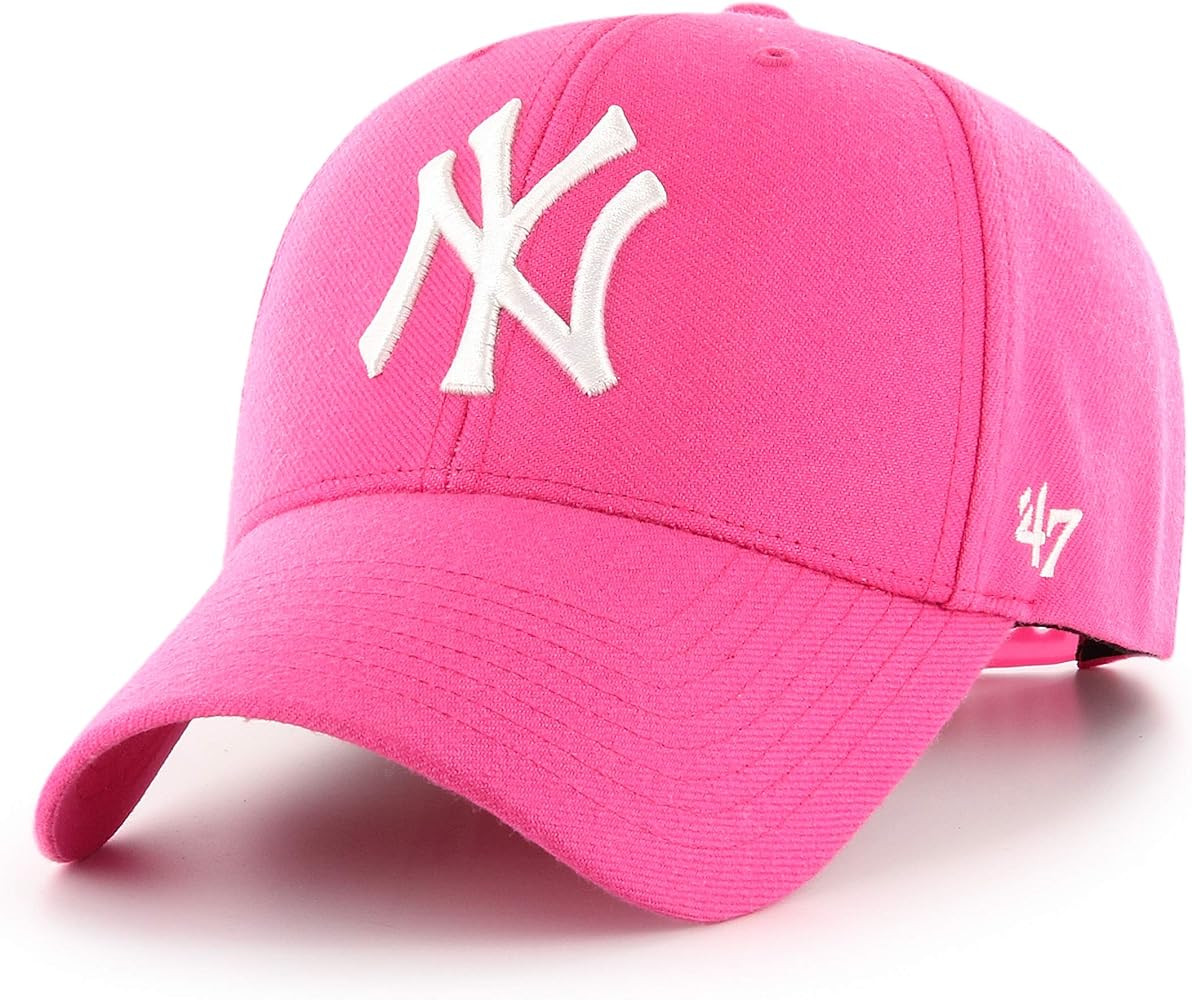'47 York Yankees MVP Unisex Cap, Pink, One Size | Amazon (US)