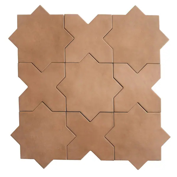 Apollo tile 7" x 7" Seville Matte Terracotta Porcelain Tile (5.31 sq ft/case) - 34 Pack - Bed Bat... | Bed Bath & Beyond