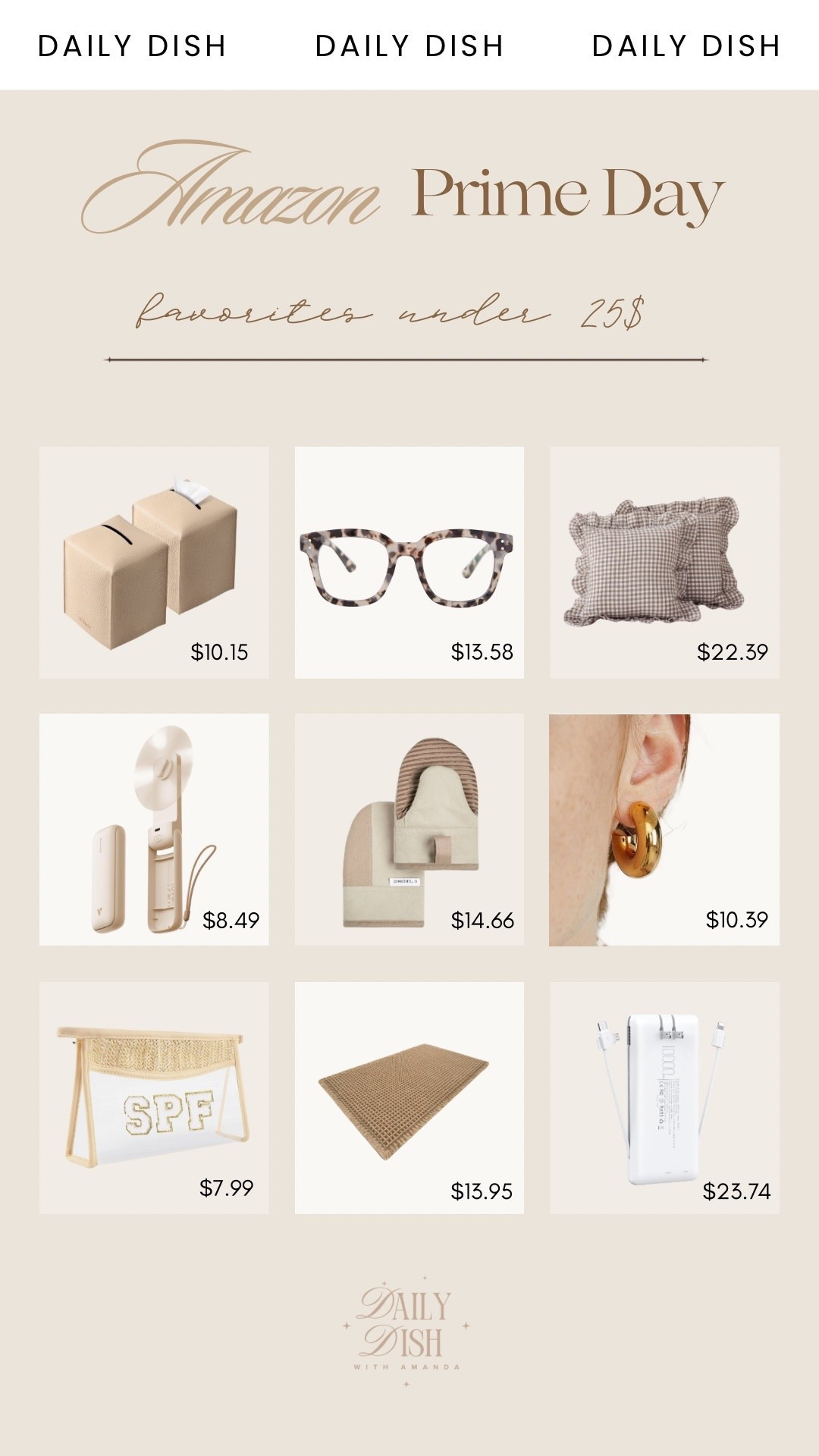 Amazon prime day favorites under 25$!

#LTKHome #LTKFindsUnder50 #LTKSaleAlert