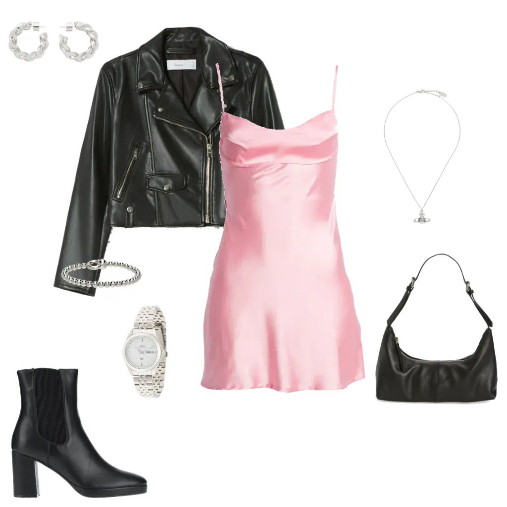 Satin and leather mix💓🖤

#LTKfit #LTKstyletip #LTKSeasonal