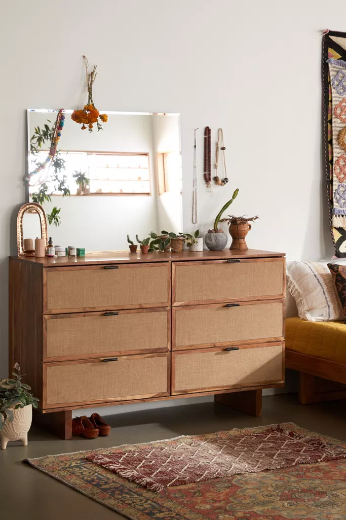 Lucia 6-Drawer Dresser | Urban Outfitters (US and RoW)