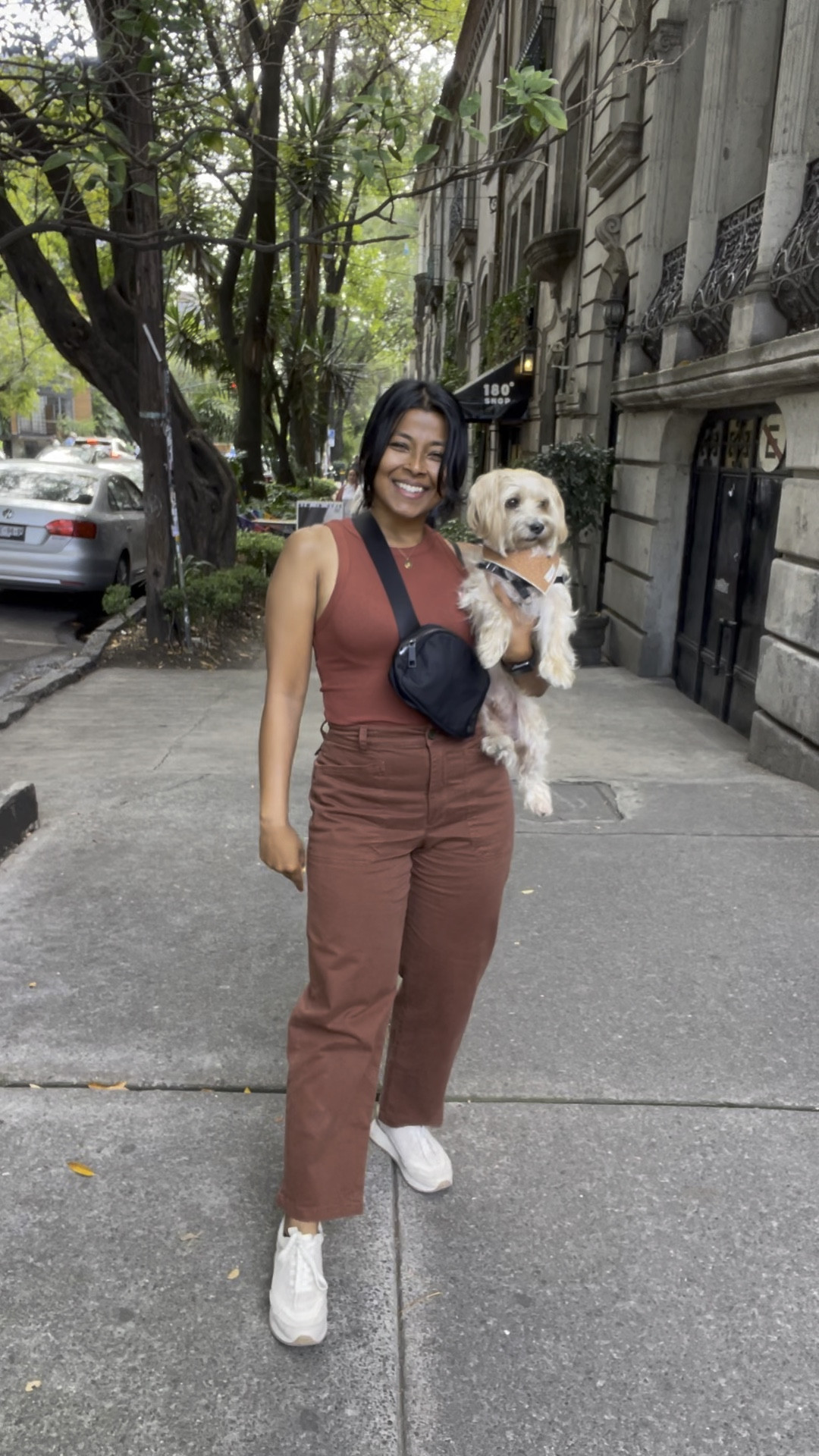 Found this cute monochromatic look at target for under $50! I sized down in the pants to 4. Usually wear size 6. Paired with a brown ribbed tank top. Easy Fall outfit from Target that’s on sale for Labor Day weekend. 

#LTKSeasonal #LTKSale #LTKunder50