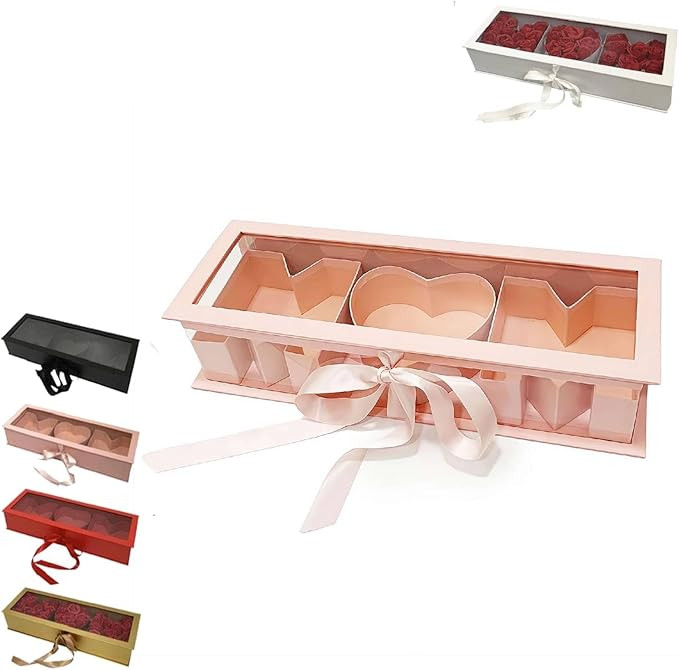 Empty Flower Gift Box for Mom,Mom Letter Shaped Empty Flower Box,MOM Cardboard Letter Shaped Gift... | Amazon (US)