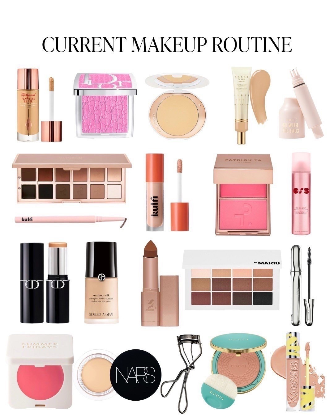 My current makeup routine 🩷

#LTKgrwm #LTKBeauty