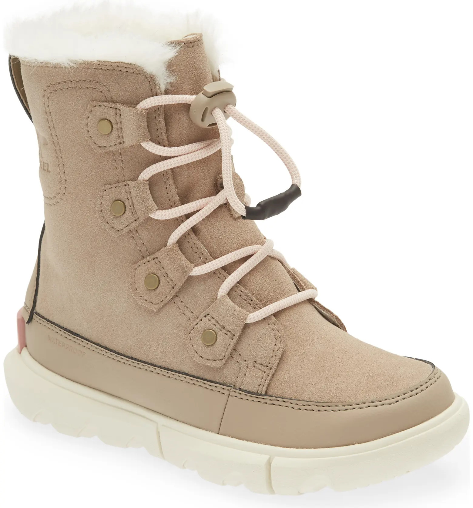 Explorer Waterproof Faux Fur Lined Boot | Nordstrom