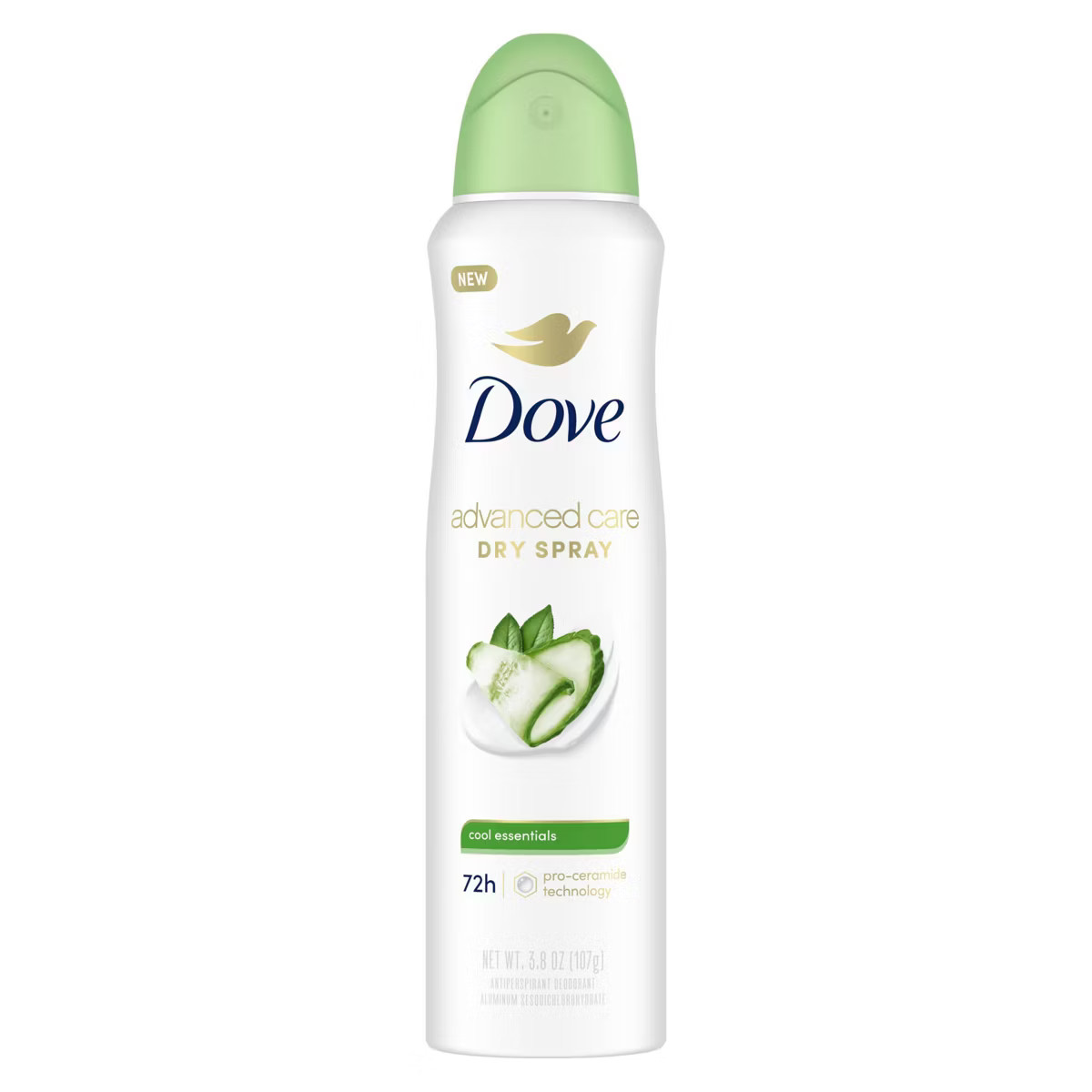 Dove Beauty Advanced Care Cool Essentials 72-Hour Women's Antiperspirant & Deodorant Dry Spray | Target