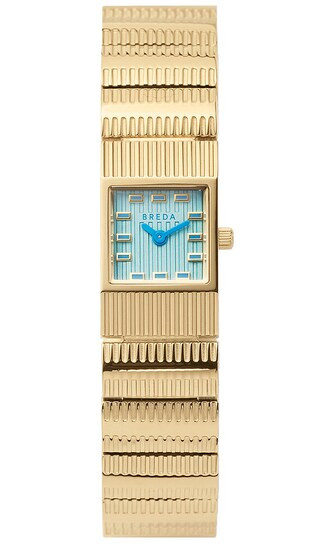 Groove Watch in Aqua & Gold | Revolve Clothing (Global)