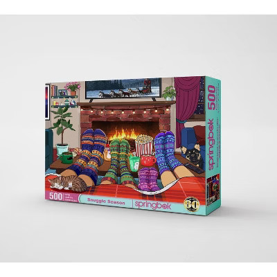 Springbok Snuggle Season 500pc Jigsaw Puzzle | Target