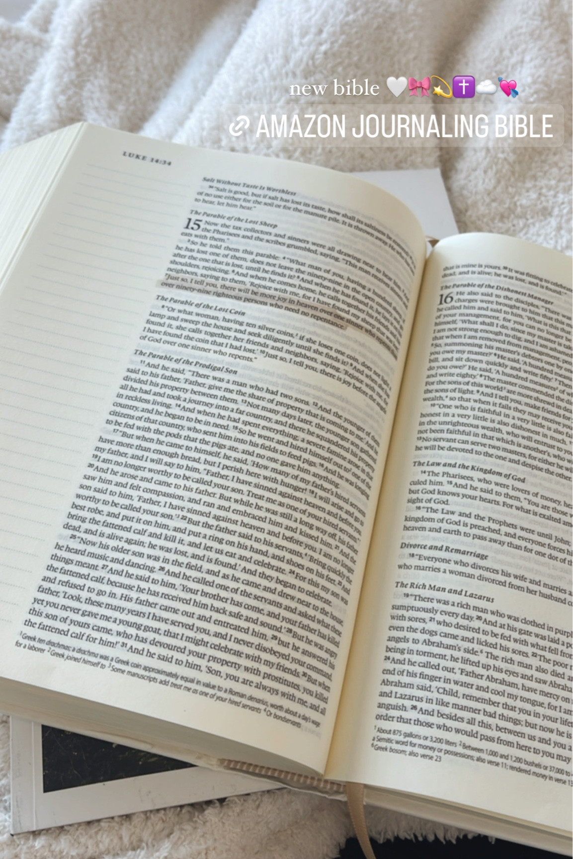 Amazon Bible ESV 💫🤍

#LTKhome #LTKunder50 #LTKFind