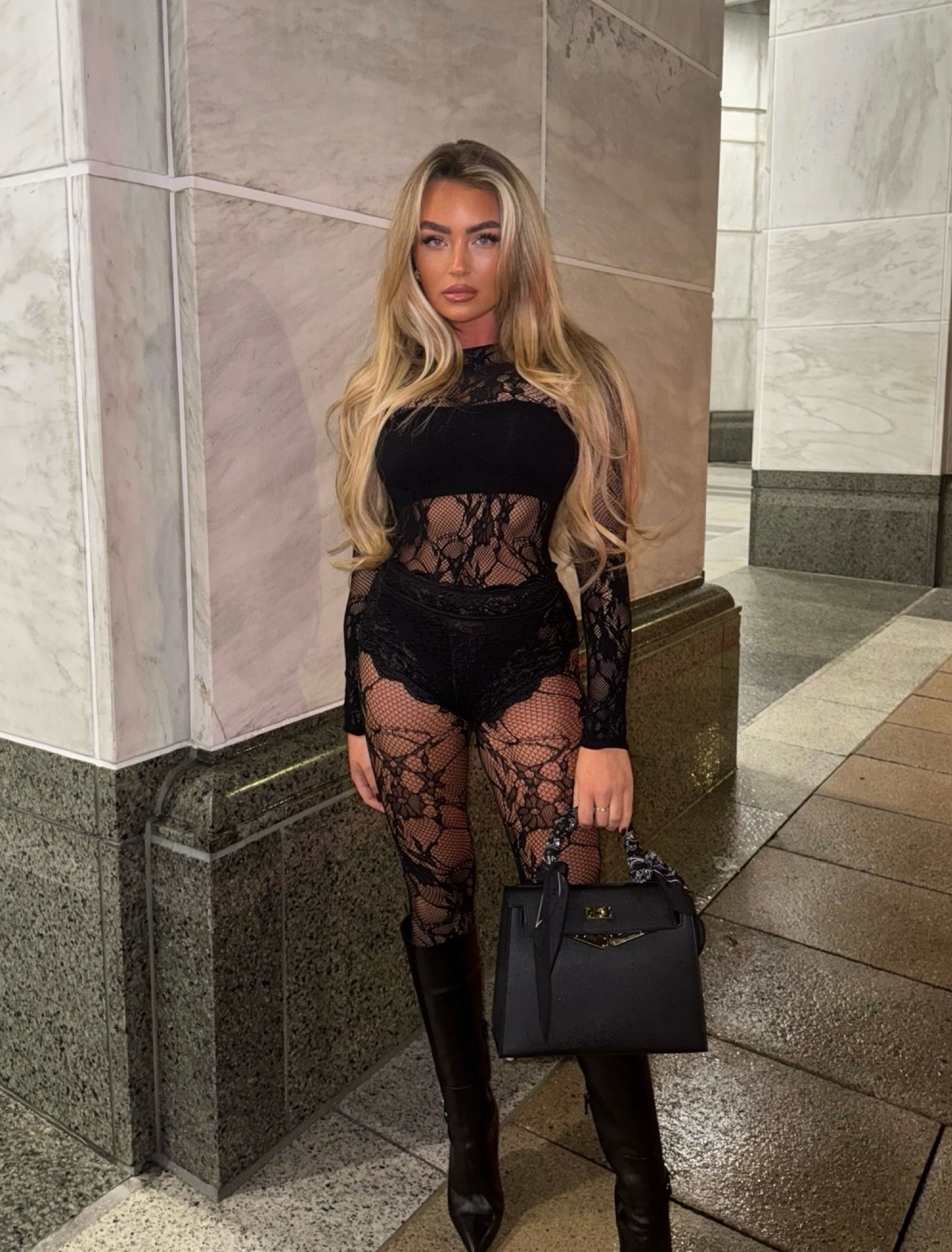 BLACK LACE BODYSUIT 🖤