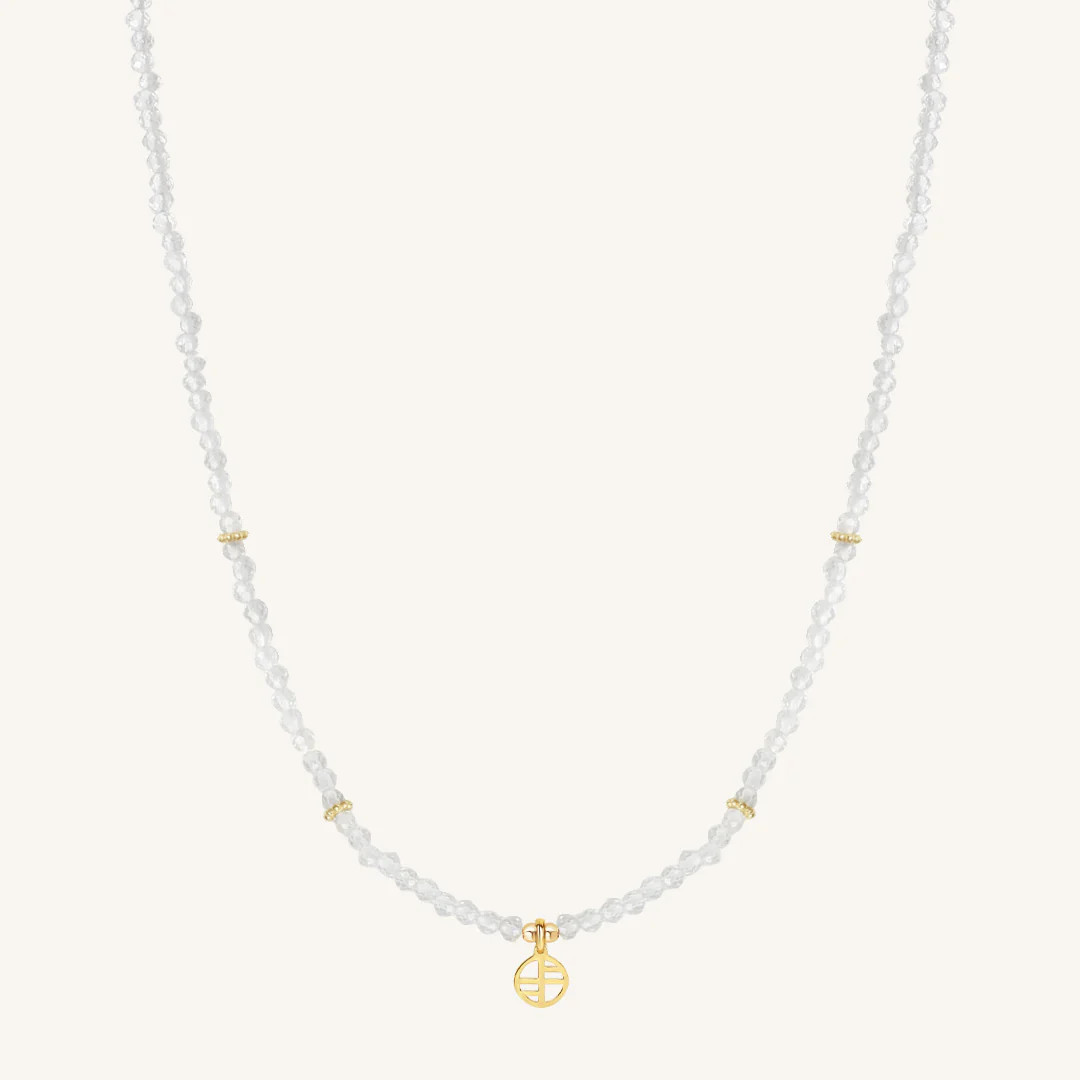 April Birthstone Necklace | Francesca Jewellery