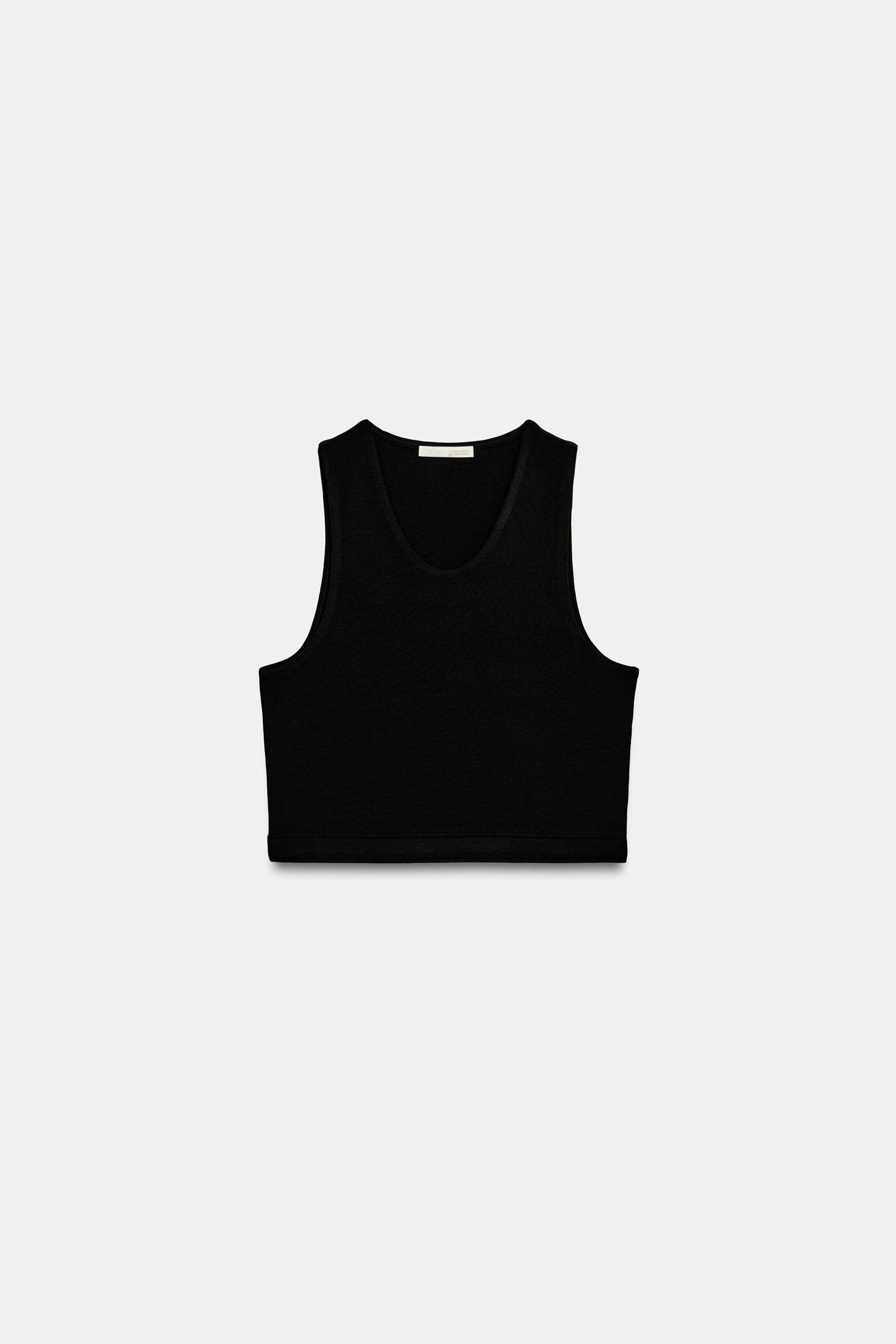 SLEEVELESS CROP TOP | Zara US