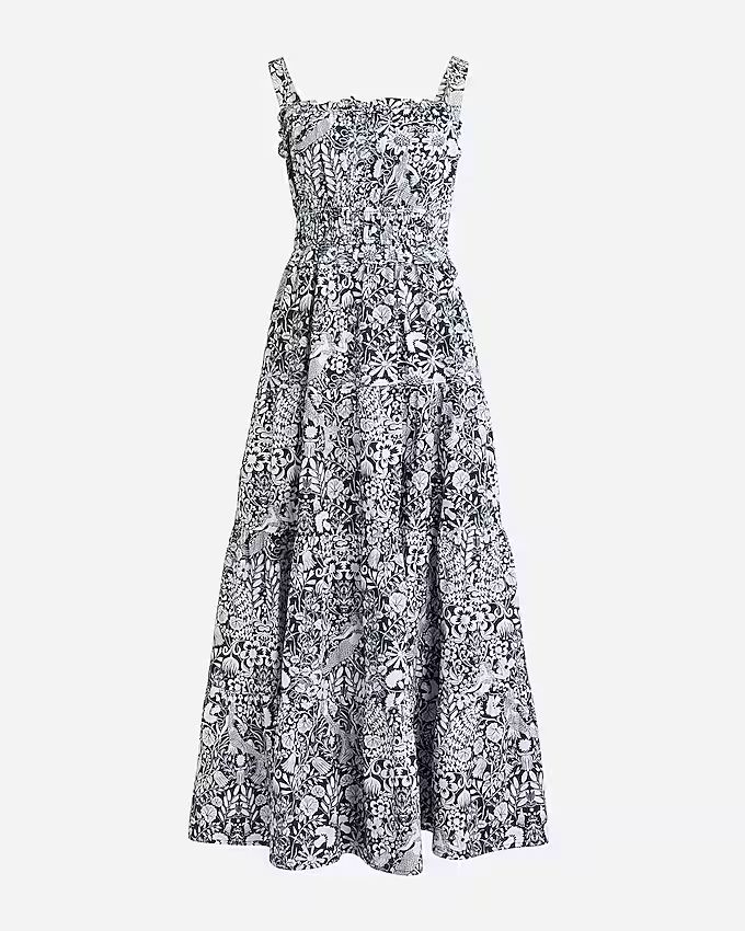 Sevilla tiered dress in mermaid floral | J.Crew US