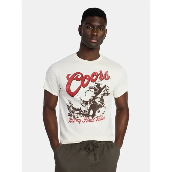 Coors Rodeo Men's & Big Men's Graphic Tee Shirt, Sizes S-3XL | Walmart (US)