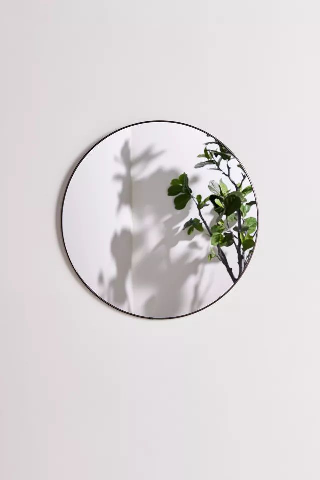 Metallic Hub Wall Mirror | Urban Outfitters (US and RoW)